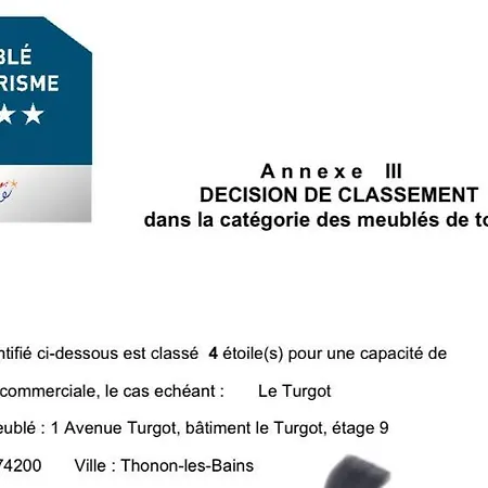 شقة Le Turgot, Proche Thermes